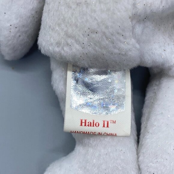 Ty Jingle Beanies Angel Bears Ornaments 2001 Halo 2002 Halo II 2003 Herald - Picture 6 of 16